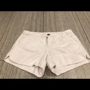 Lily Pulitzer white shorts